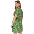 thumbnail image 2 of LA LEELA Women's Swimsuit Coverups Summer Cover ups for Swimwear Women Beach for Bathing Suit Bikini Dress Beachwear Cover up for Women M-L Fern, Leaves, 2 of 5