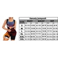 thumbnail image 4 of Sauna Suit For Women, Sweat Vest Waist Trainer, 3 in 1 Slimming Full Body Shaper Workout Top with Sleeve Shorts, 4 of 4
