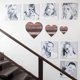 thumbnail image 4 of 1 pieza de decoración de pared en forma de corazón, cartel de madera en forma de corazón, decoración de pared de madera rústica con placa en forma de corazón para el hogar, casa de campo, sala de est JAMW Sencillez, 4 of 5