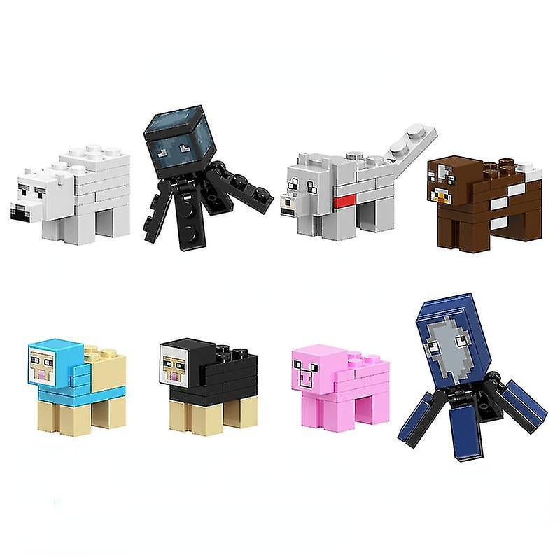 2023-minecraft Series Of Children's Animal Assembling Building Block  Minifigure Toys | Walmart Canada