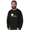 thumbnail image 6 of Moon Saturn Matching Set Couples Long Sleeve TShirt Men Women Brisco Brands L, 6 of 7