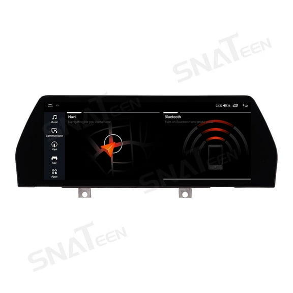 SNATEEN 12.3 inch Touch Screen Car Radio for BMW X5 2014-2017 NBT System GPS Navigation Multimedia Video DVD Carplay Stereo Receiver Head Unit