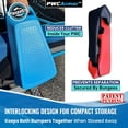 thumbnail image 6 of WavesRx PWCArmor Jet Ski Fenders (2 Pack), EVA Foam PWC Dock Bumpers for Docking, Interlocking Fender System with Soft Loop Cleats, Compact Storage for Sea-Doo, Yamaha WaveRunner & Kawasaki Jet Ski, 6 of 6