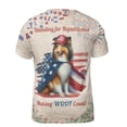 thumbnail image 2 of Republican Collie Making Woof Count Election 2024 All Over Print 3D Shirt Unisex Merch Collie Dog Lover Gifts Idea - 01002, 2 of 6