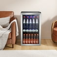thumbnail image 5 of KNDKO 130 Can Beverage Refrigerator - 3.2 Cu.ft. Mini Fridge Cooler, Wine Cooler for Home/Office, 5 of 10
