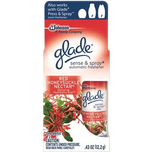 Glade Red Honeysuckle Nectar Sense & Spray Automatic Freshener Refill