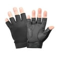 thumbnail image 1 of Rothco Fingerless Stretch Fabric Duty Gloves - Black, X-Large, 1 of 2