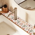 thumbnail image 2 of Yayeee Faucet Mat for Kitchen Sink 14.7" Diatomite Long Splash Guard Pad, Autumn Leaves, 2 of 7