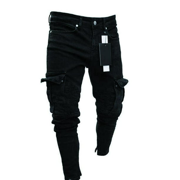 Slim Men´s Jeans Casual Leisure Pants long trousers straight legged