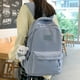 thumbnail image 5 of Mochilas casuales Mochila de mujer de gran capacidad Simple para deportes al aire libre (Azul), 5 of 8