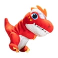 thumbnail image 4 of Juguete de Peluche Hugo Marioneta de Mano Dinosaurio Rojo, 4 of 9