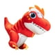 thumbnail image 4 of Juguete de Peluche Hugo Marioneta de Mano Dinosaurio Rojo, 4 of 9