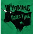 thumbnail image 2 of Wyoming Country Western WY Cowboy Womens Slim Fit Graphic Tee Brisco Brands S, 2 of 5