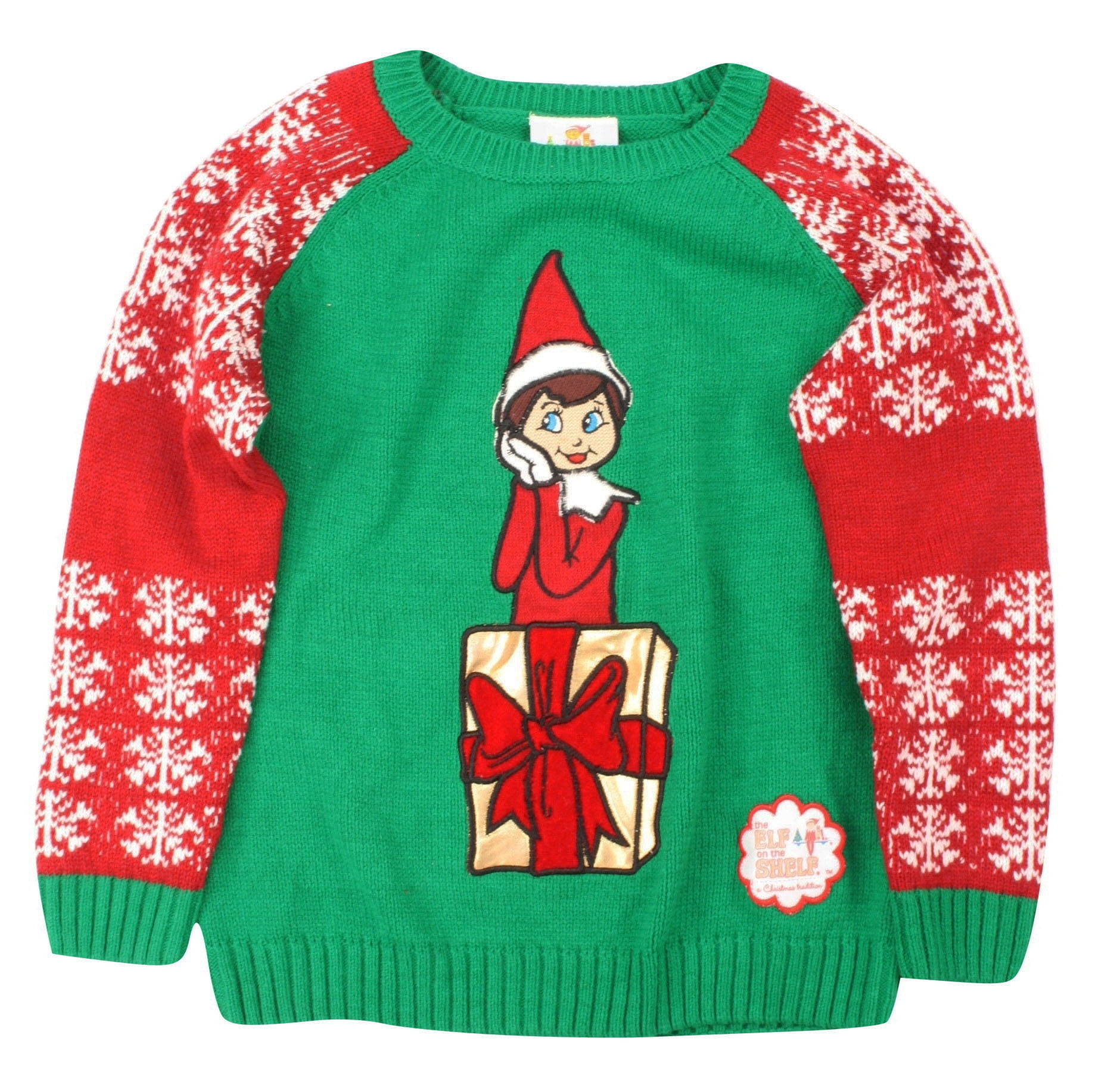 elf on the shelf ugly sweater