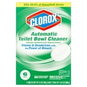 Clorox Automatic Toilet Bowl Cleaner, 3.5 oz, 6 pack