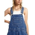 thumbnail image 5 of Casual Women's Vintage Denim Overalls with Stretch Fabric and Adjustable Straps, 5 of 6