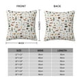thumbnail image 2 of Yiaed Outdoor Living Print Pillow Covers Super Soft Decorative Square Throw Pillow Covers Case Cushion Covers for Sofa Couch Bedroom Car Decor（No pillow core）-22"x22", 2 of 7