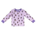thumbnail image 2 of Today, I Want To Be... Long Sleeve Pajama Set - Purple Print, 2 of 3