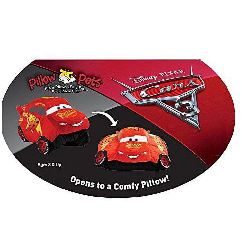 Disney Pixar Cars Pillow Pets Lightning McQueen Plush Toy