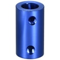 thumbnail image 2 of 5mm to 8mm Bore Rigid Coupling 25mm Length 14mm Diameter Aluminum Alloy Shaft Couplers Connector Blue, 2 of 3