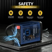 GZ GUOZHI Portable 130A Stick Welder ,110V Mini ARC Welder Tool ,Small Welder Machine ,with Shoulder Strap,Energy Efficient,Easy to Use,Perfect for Home Use