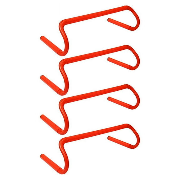 Agility Training Speed Hurdles 15cm Football Training Hurdle Crossbar for Soccer Practice - Orange
