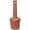 Terracotta, variant on Global Industrial Large Capacity Free Standing Outdoor Ashtray with Round Base, 15" Diameter x 39"H, 5 Gallon Capacity Cigarette Receptacle, Plastic, Beige
