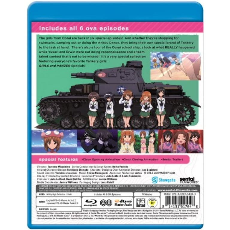 Girls Und Panzer Ova Specials (Blu-ray) - Walmart.com