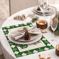 thumbnail image 4 of Cheapark St Patricks Day Holiday Decoration Placemat Insulation Linen Western Food Mat for Home Kitchen, 4 of 6