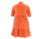 thumbnail image 5 of Vestidos Para Mujer Vestido de Talla Grande Moda Color Sólido Solapa Un Solo Pecho Casual Camisa de Manga Corta Vestido Odeerbi  ODB158989, 5 of 5