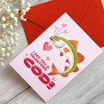 thumbnail image 4 of Tarjeta de felicitación Podagree San Valentín Cod Pun Love Fish, 4 of 7