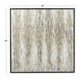 thumbnail image 3 of 47" x 47" Abstract Framed Wall Art with Black Frame, by DecMode, 3 of 12