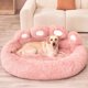 thumbnail image 1 of Dog Sofa Beds for Small Dogs Warm Pet Accessories Bed Accessorys Large Mat Pets Kennel Washable Plush Medium Basket Puppy Cats ShopWise Round, 1 of 20