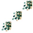 thumbnail image 1 of Decodeary 400 Pcs Pétales de Soie Dispersés pour Décorations Polyvalentes Polyester Écologique Réutilisable Vert Foncé Couleur Assortie 3ensemble, 1 of 6