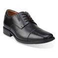 thumbnail image 1 of Clarks Men's Tilden Cap Oxford Shoe,Black Leather,9 M US, 1 of 2