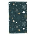 thumbnail image 1 of Balery Christmas Snowflake Toalla de Microfibra Premium con Estampado – 27.5x16 pulgadas, Alta Absorción, Suave y Aterciopelada, Secado Rápido, 1 of 6