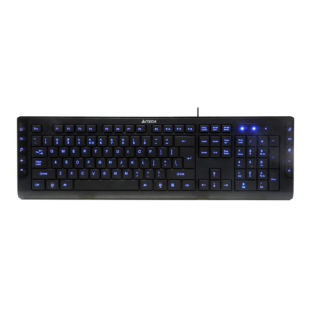 UPC: 4711421878272 | A4Tech LED Illuminated Ultra Slim Keyboard  Black