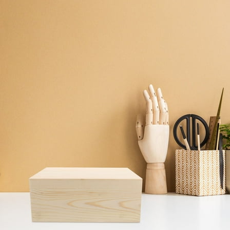 MUSEYA Ample Storage Bamboo Jewelry Box Jewelry Cases for Home Use 1Set