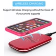 thumbnail image 7 of iPhone 11 Case, Takfox iPhone 11 Cover with [Tempered Glass Screen Protector] Shockproof Shell Plastic TPU Slim Crystal Clear Hard Case Transparent Full Body Sturdy Bumper Phone Case - Rose, 7 of 7