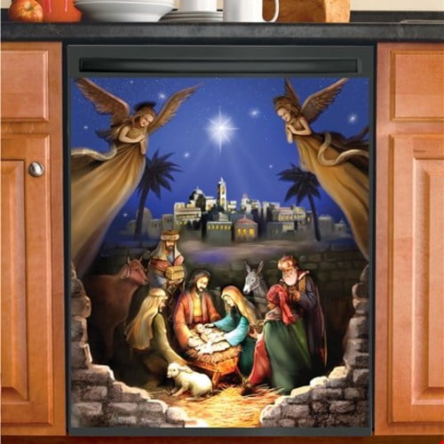 Nativity Scene Christmas Dishwasher
