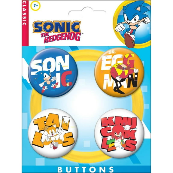 Sonic 4 Button Set