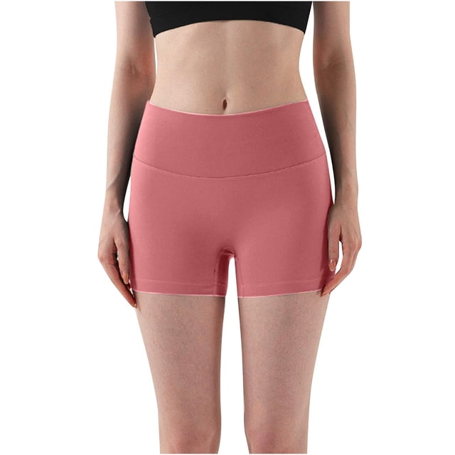 Timegard Culottes pour Femmes Taille Haute Extensible Mini-Bike Workout Shorts Respirants