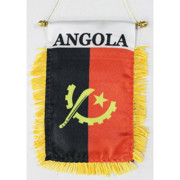 Angola Window Hanging Flag