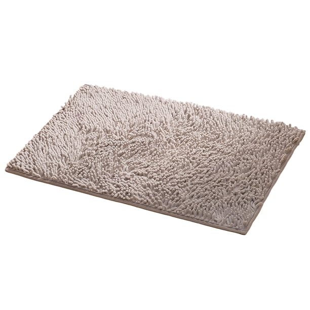 Multicolor Supersoft Bath Mat Quick Drying Absorbent Machine Washable