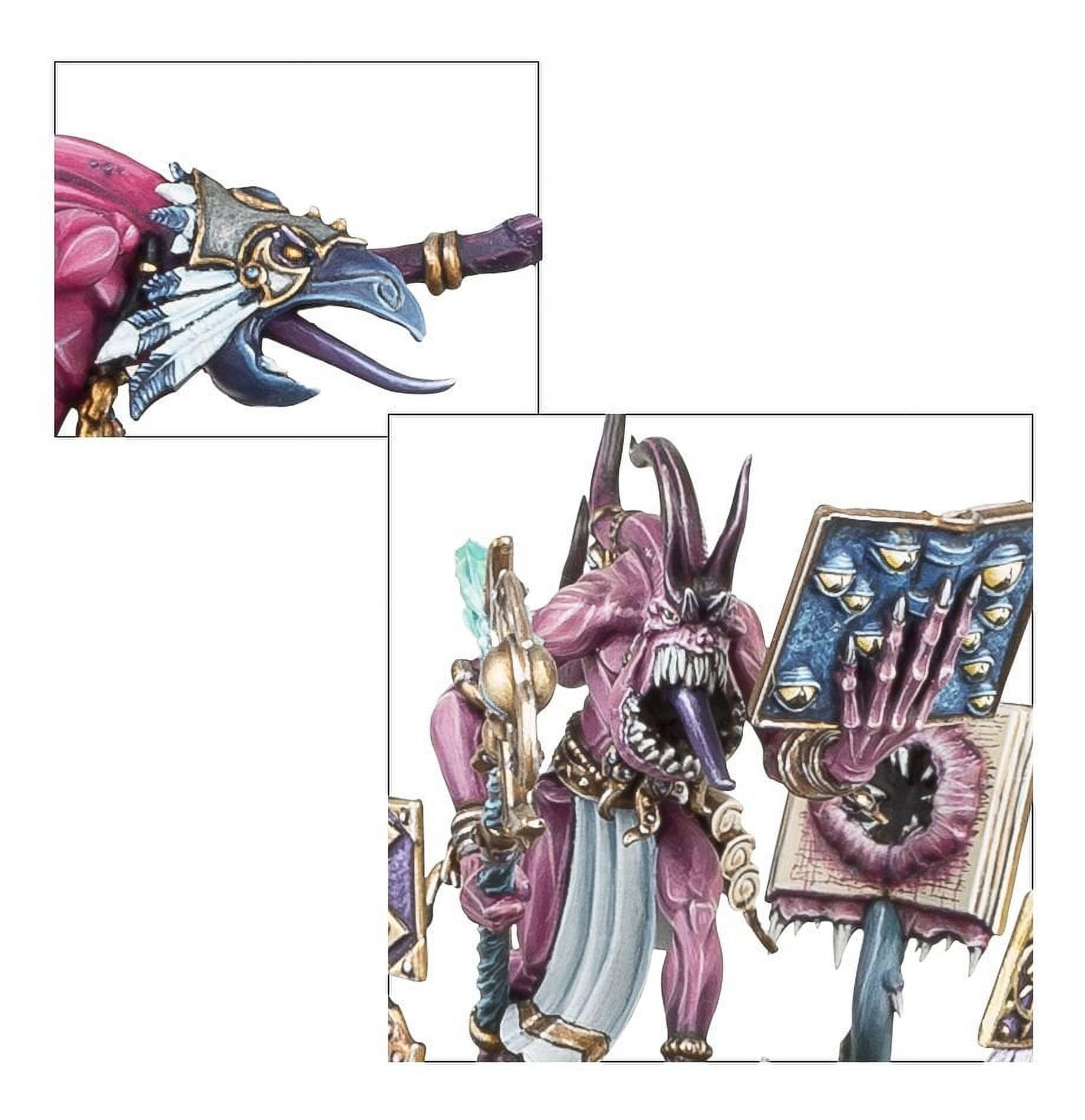 Games Workshop Warhammer 40,000 Age of Sigmar Fateskimmer Herald of Tzeentch on Burning Chariot