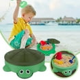 thumbnail image 2 of SgJHXb Round Turtle Sandbox For Kids Outdoor Play Area With Lid And Durable Plastic Design Perfect For Sand Play And Creativity, 2 of 6