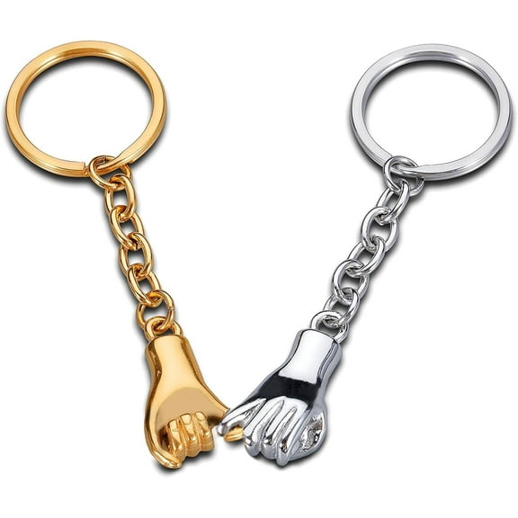 1 Year Anniversary for Wife Husband Wedding Gift One Year Anniversary Key chain Gifts for Men Couples Keychain for Him/Her Pinky Promise Matching Keychains for Couple Birthday National Boyfriend Days