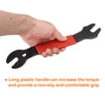 thumbnail image 5 of Uxcell 2pcs Double Sided Bike Pedal Wrench 15/16/17mm Bicycle Pedal Removal Spanner for Biking Cycling Mountain Bike, 5 of 6