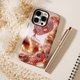 thumbnail image 6 of Luxury Snakeskin New Year Edition Phone Case for Trendsetters - Dazzling Red Gold Design, Shockproof Flexible TPU, Fits iPhone 11/12/13/14/15/16 (Pro Max/Plus), 6 of 9