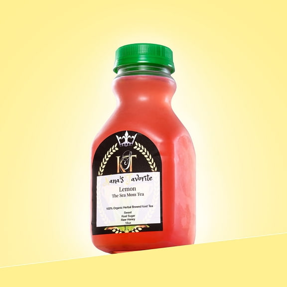 Nana's Favorite Reiki Powered Sea Moss & Hibiscus Iced Tea